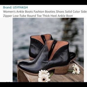 NWT Black Booties